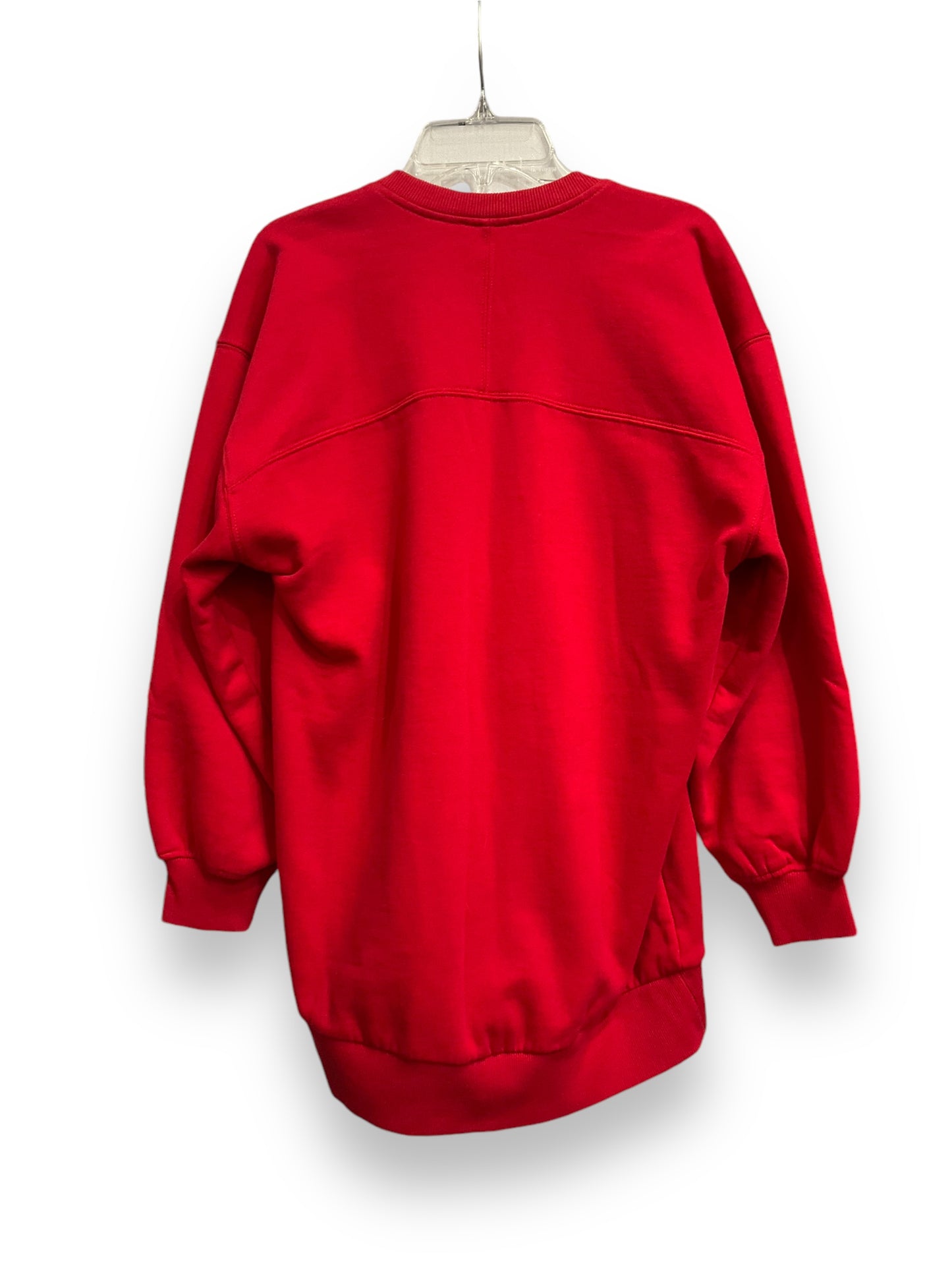 Sweatshirt Crewneck By Zara In Red, Size: S