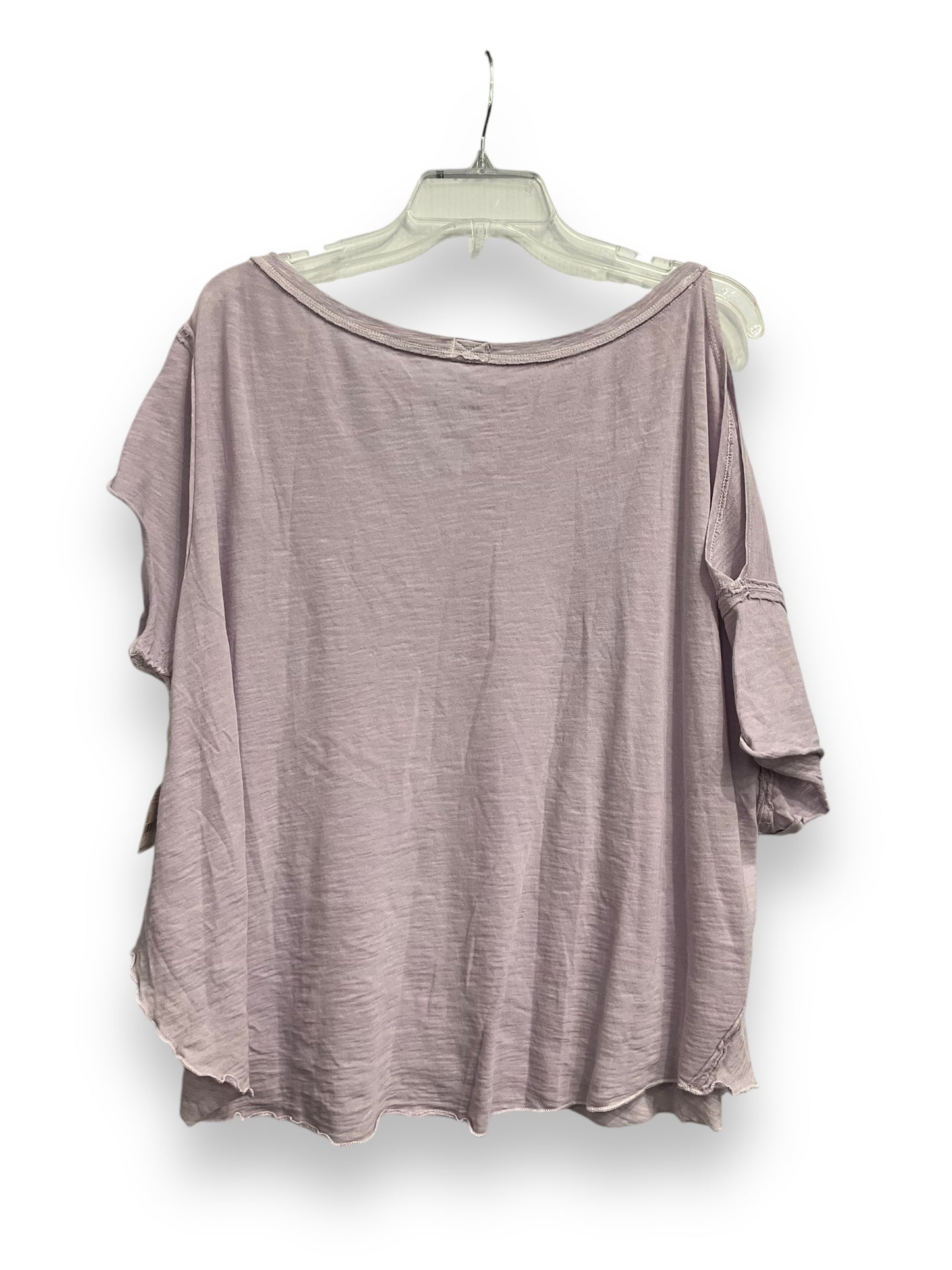 Top Short Sleeve By We The Free In Purple, Size: S