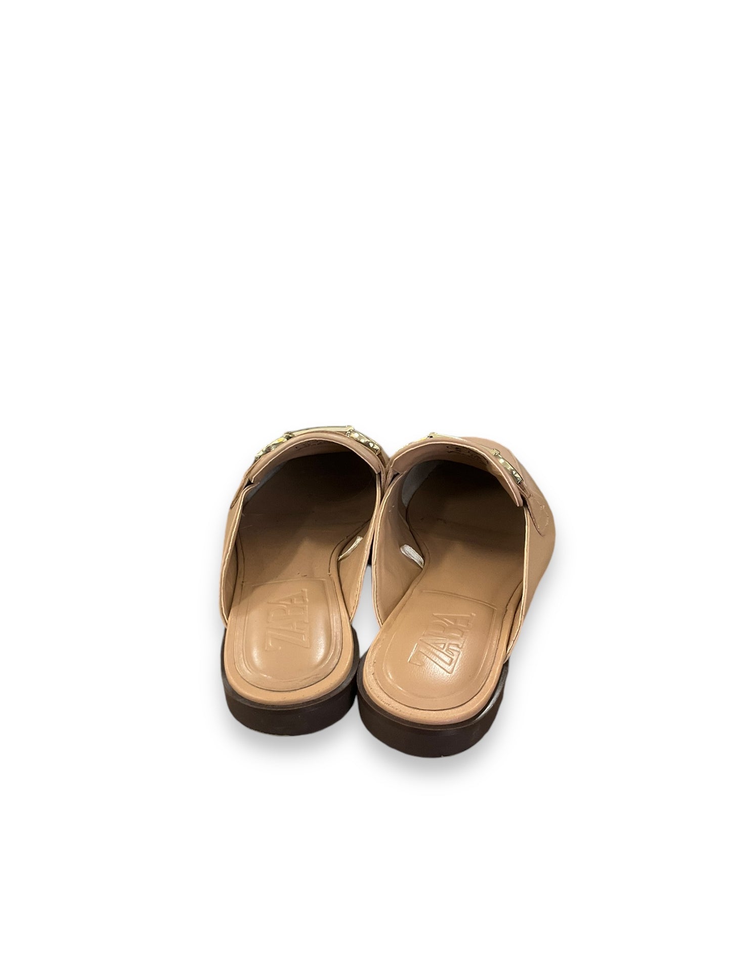 Shoes Flats By Zara In Tan, Size: 8