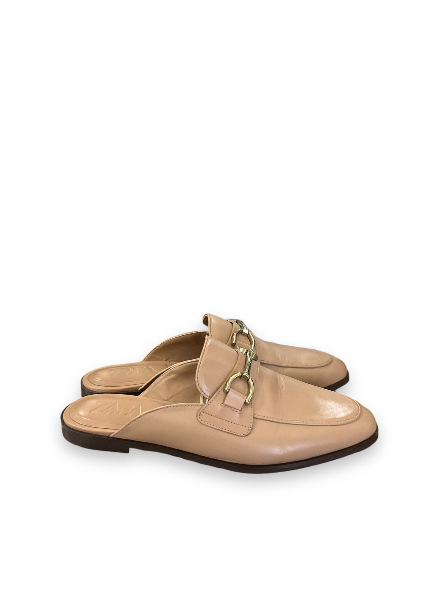 Shoes Flats By Zara In Tan, Size: 8