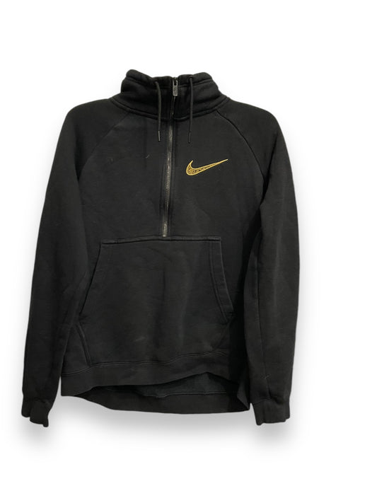 Athletic Sweatshirt Collar By Nike Apparel In Black, Size: M