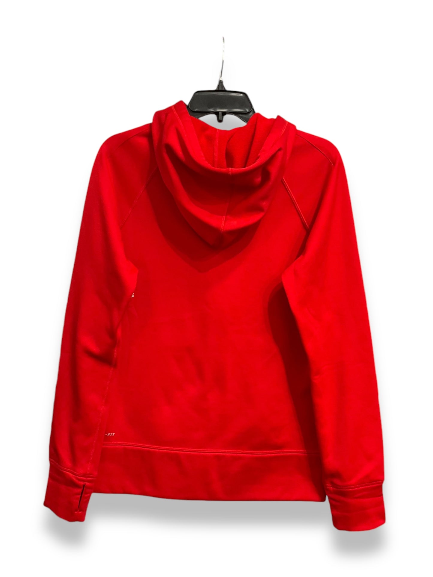 Athletic Jacket By Nike Apparel In Red, Size: M