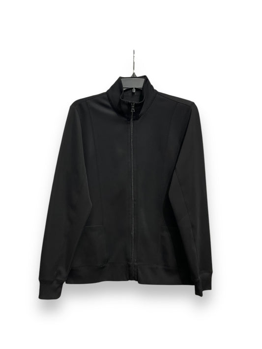 Athletic Jacket By Clothes Mentor In Black, Size: M