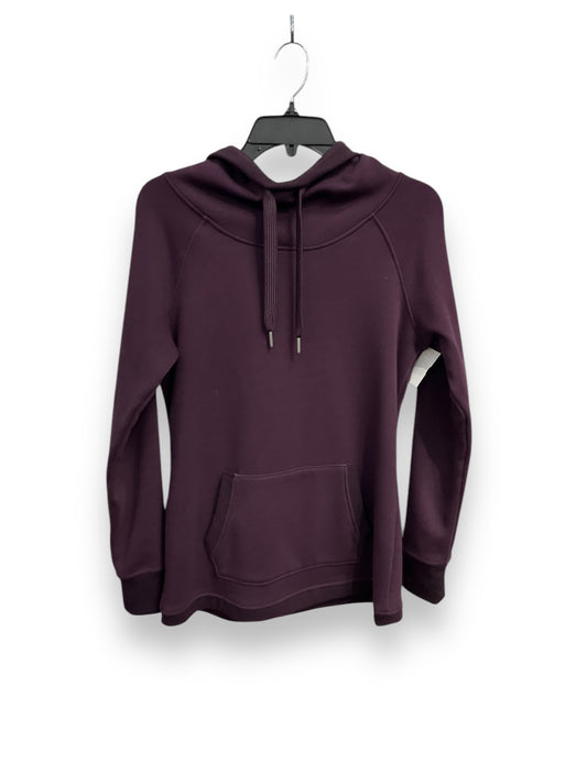 Athletic Sweatshirt Hoodie By 90 Degrees By Reflex In Purple, Size: S