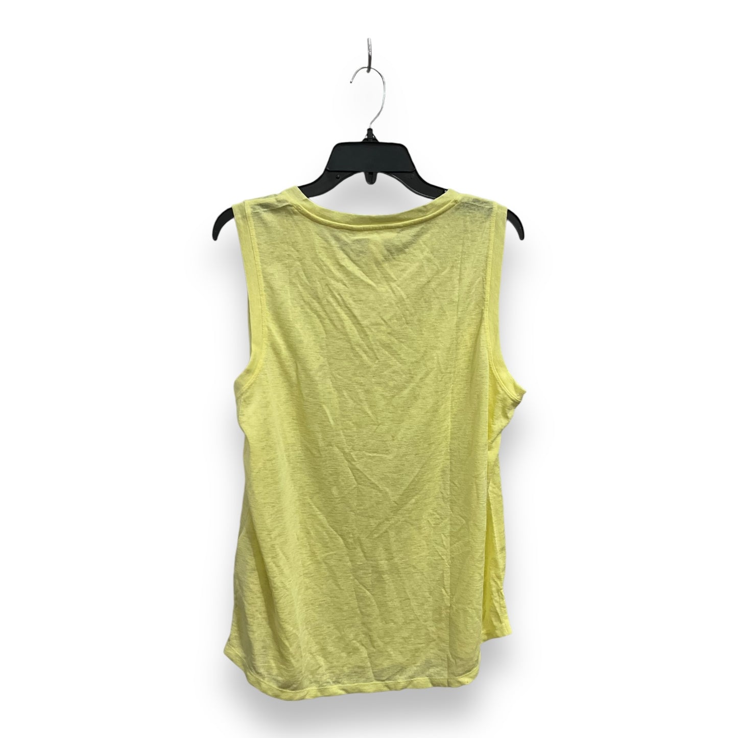 Athletic Tank Top By Athleta In Yellow, Size: L