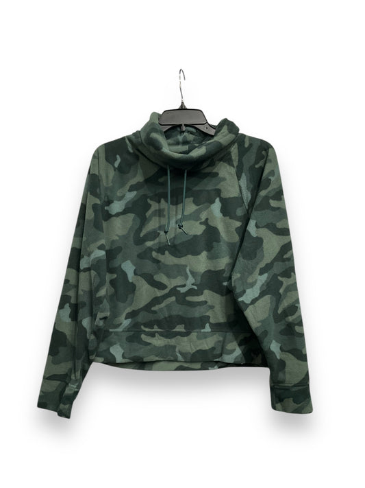 Athletic Sweatshirt Collar By Old Navy In Camouflage Print, Size: L