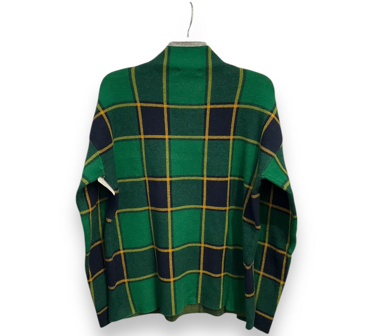 Sweater By Rachel Zoe In Plaid Pattern, Size: L