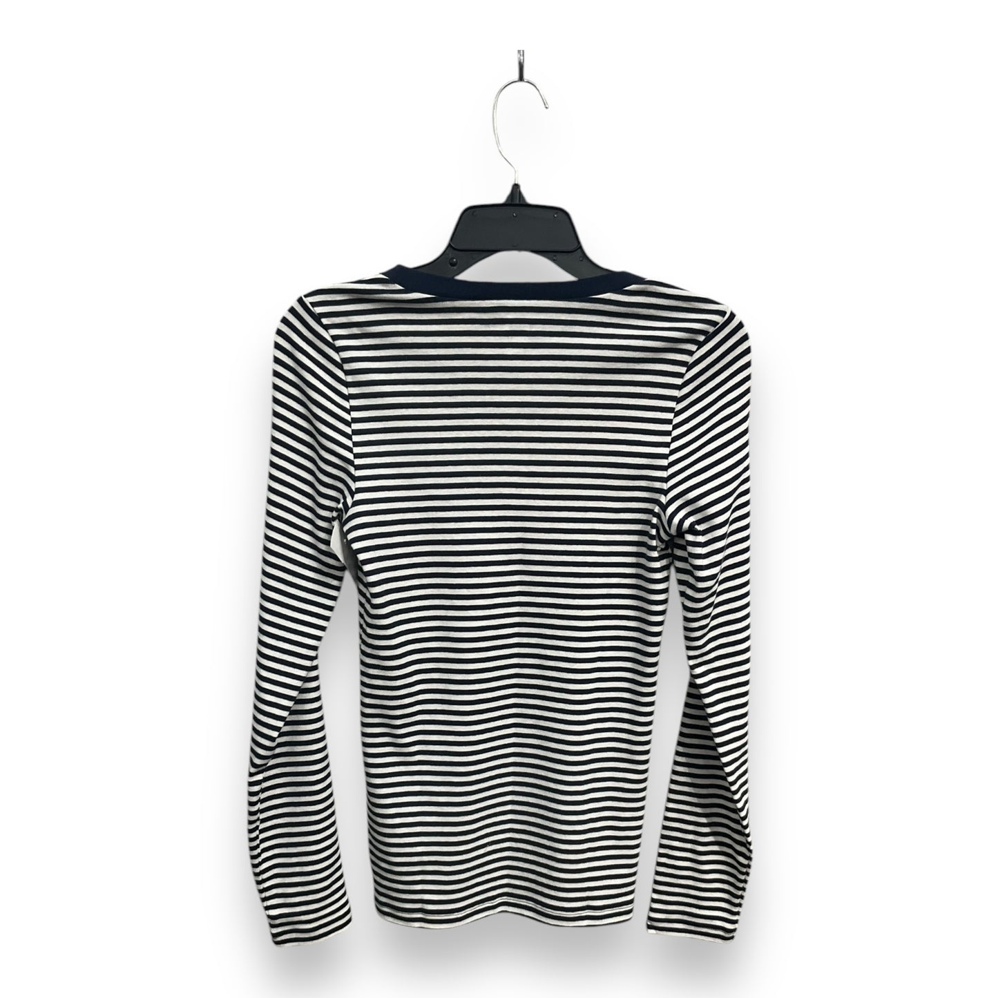 Top Long Sleeve By J. Crew In Striped Pattern, Size: M