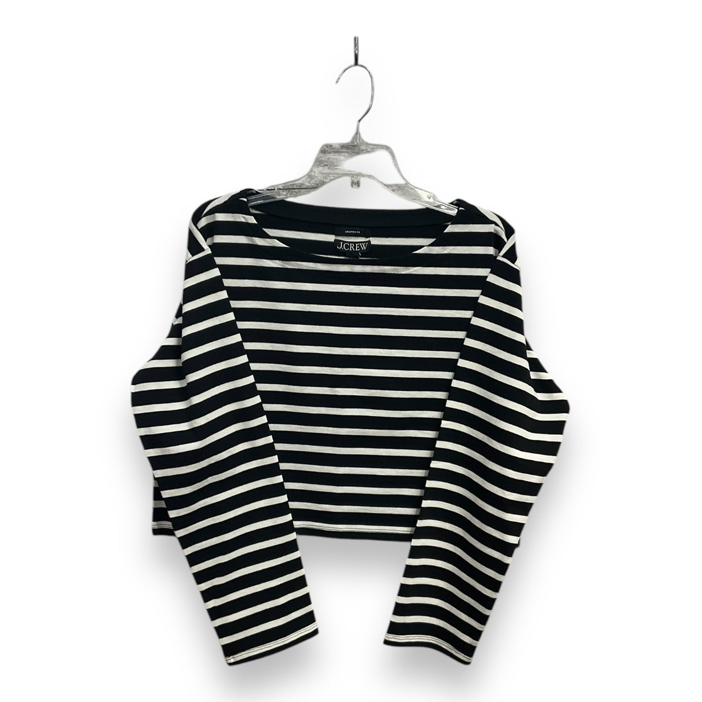 Top Long Sleeve By J. Crew In Striped Pattern, Size: M