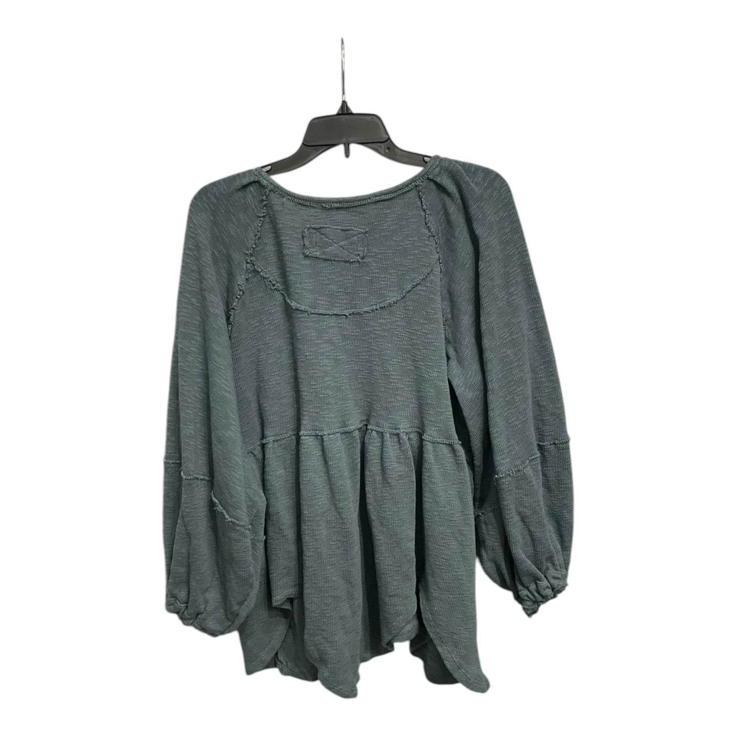 Top Long Sleeve By We The Free In Teal, Size: Xs