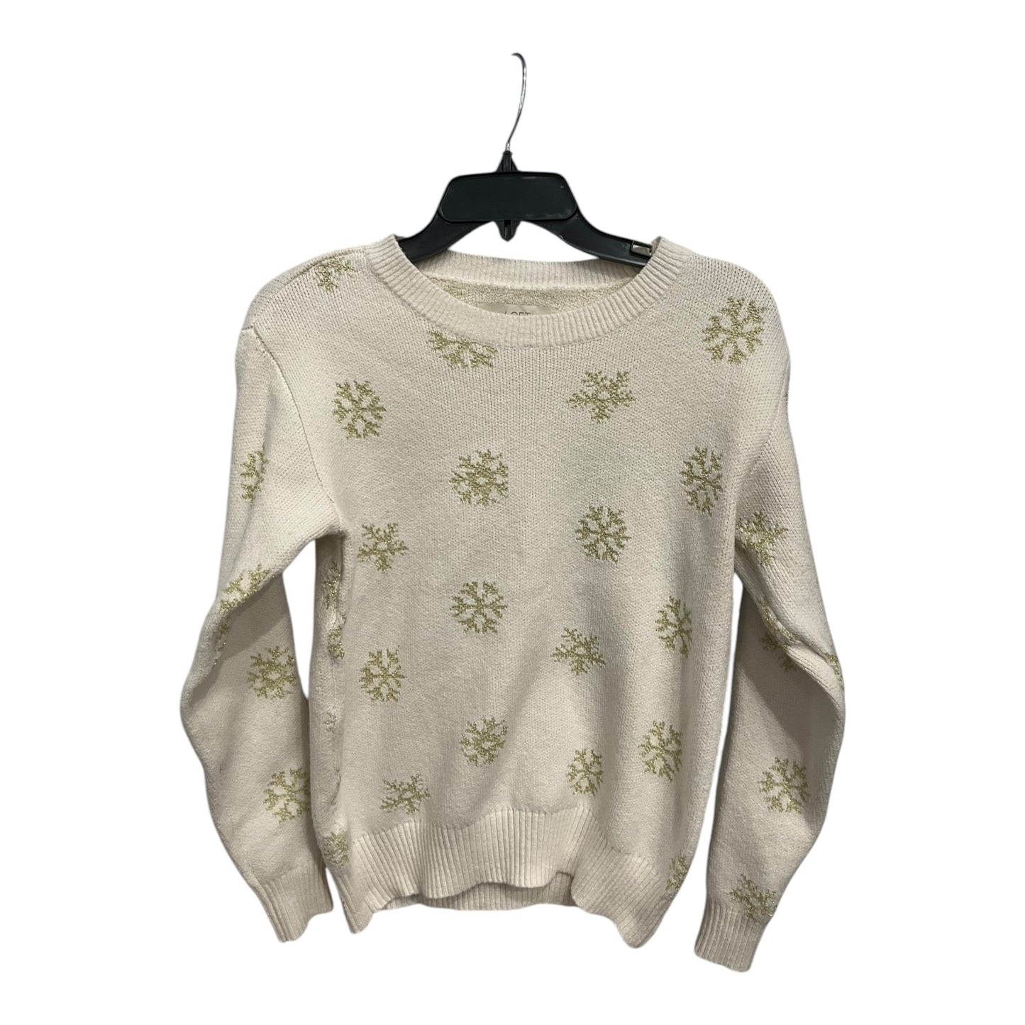 Sweater By Loft In White, Size: S