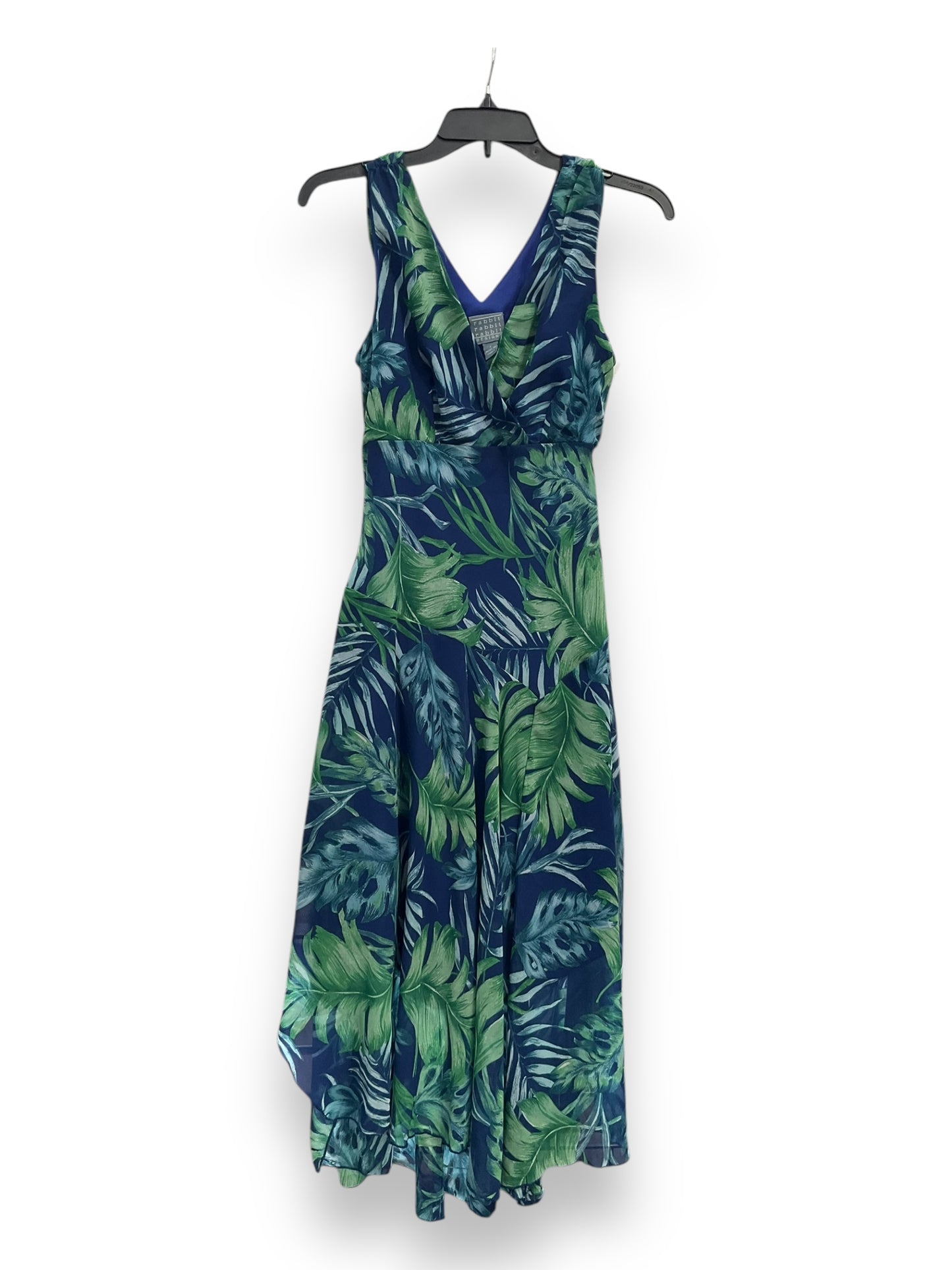 Dress Casual Midi By Cmc In Tropical Print, Size: S