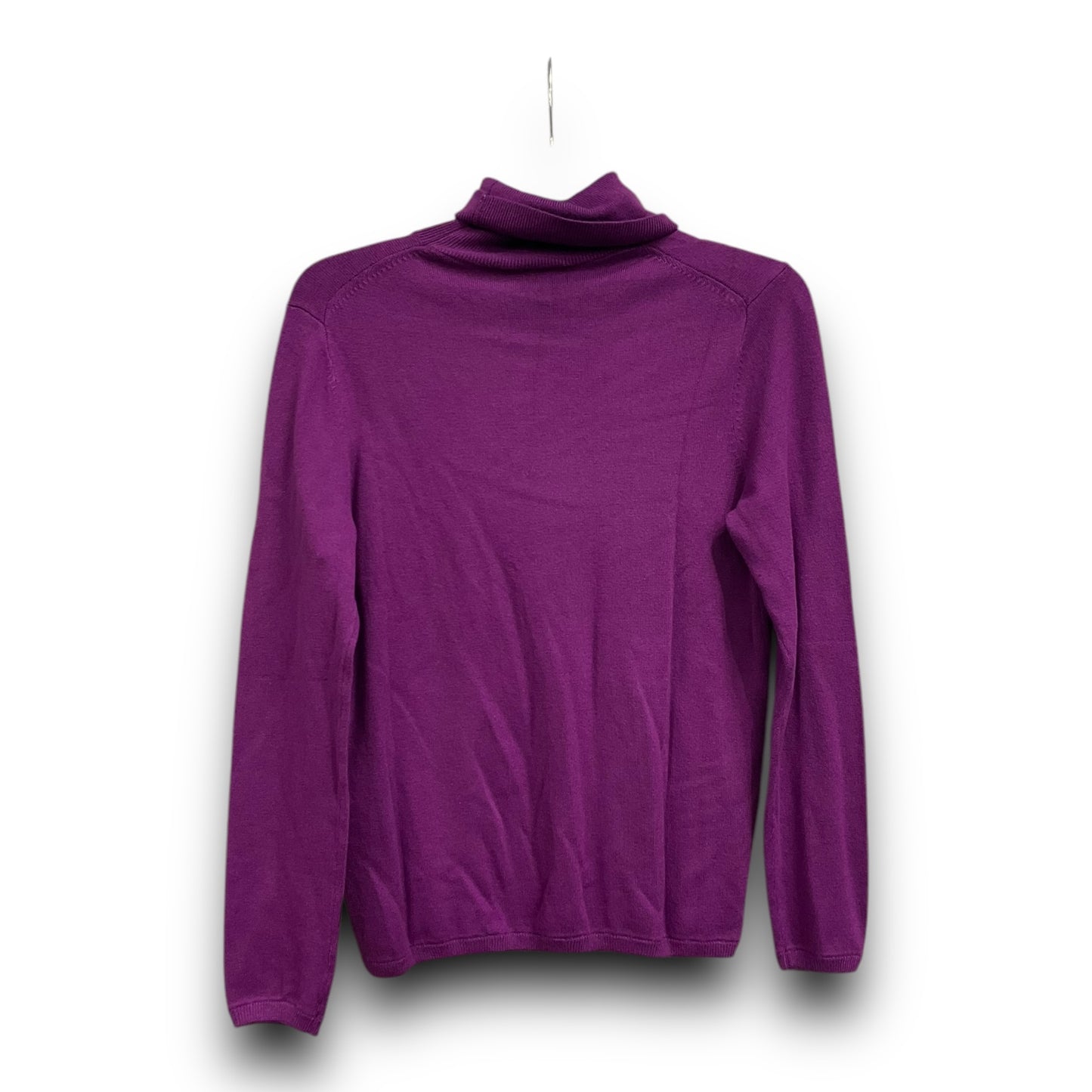 Sweater By Ann Taylor In Purple, Size: Mp