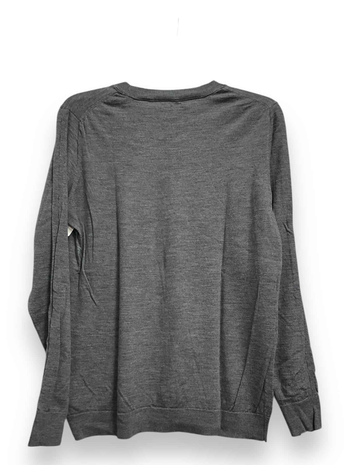 Top Long Sleeve By Banana Republic In Grey, Size: Xl