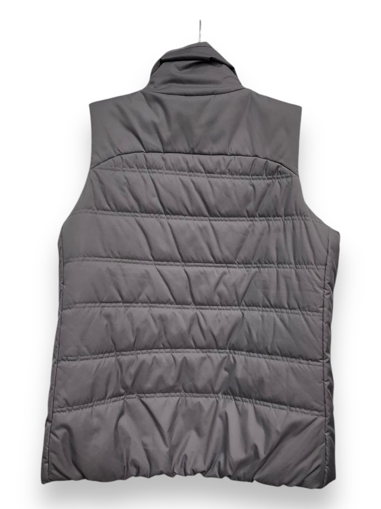 Vest Puffer & Quilted By Nike Apparel In Grey, Size: L