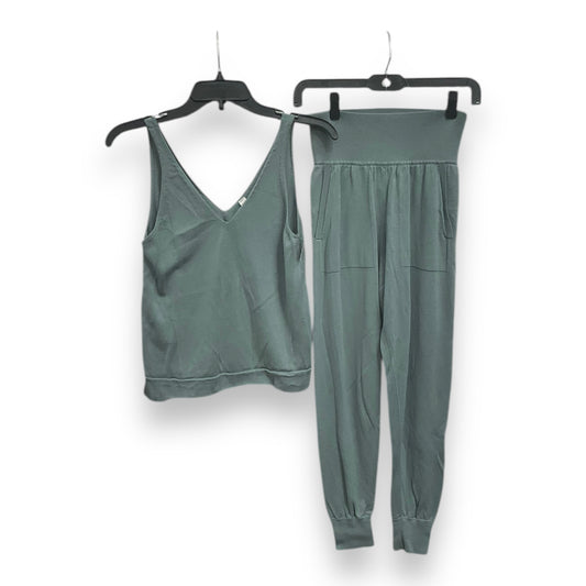 Athletic Pants 2pc By Athleta In Teal, Size: Xs