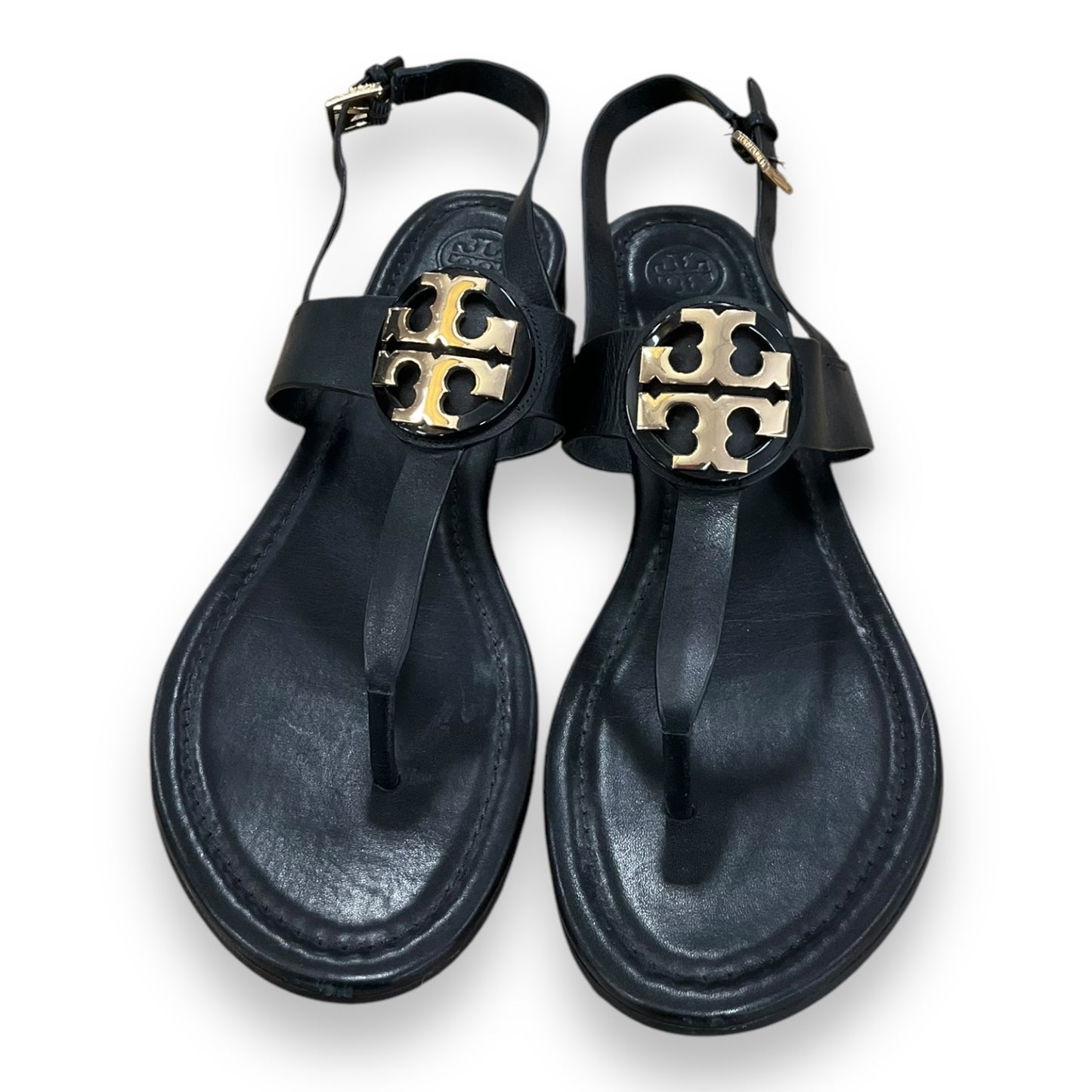 Sandals Designer By Tory Burch In Black, Size: 10