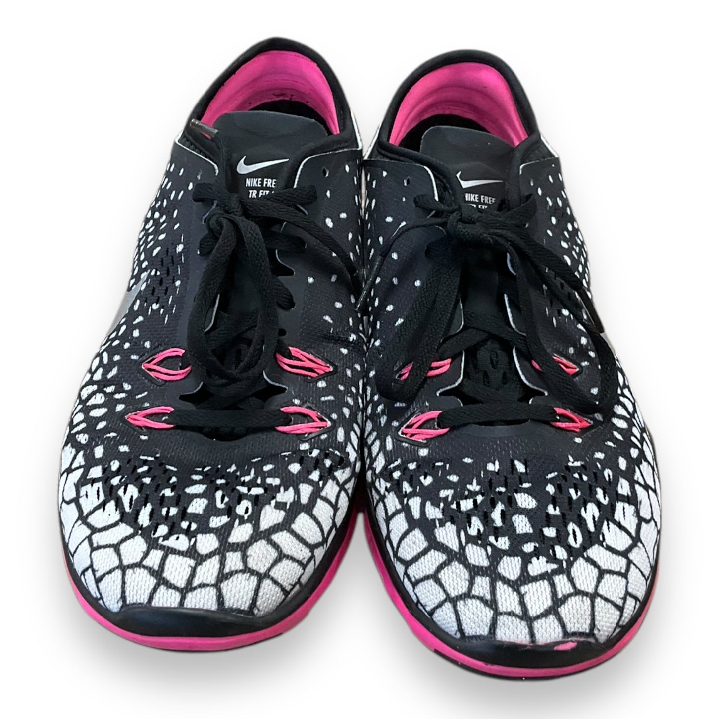 Shoes Athletic By Nike In Black & Pink, Size: 7.5