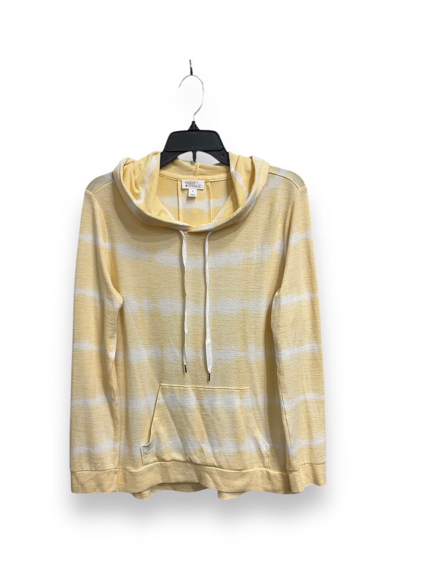 Top Long Sleeve By Market & Spruce In Yellow, Size: M