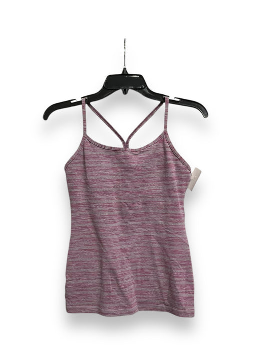 Athletic Tank Top By Lululemon In Purple, Size: 6