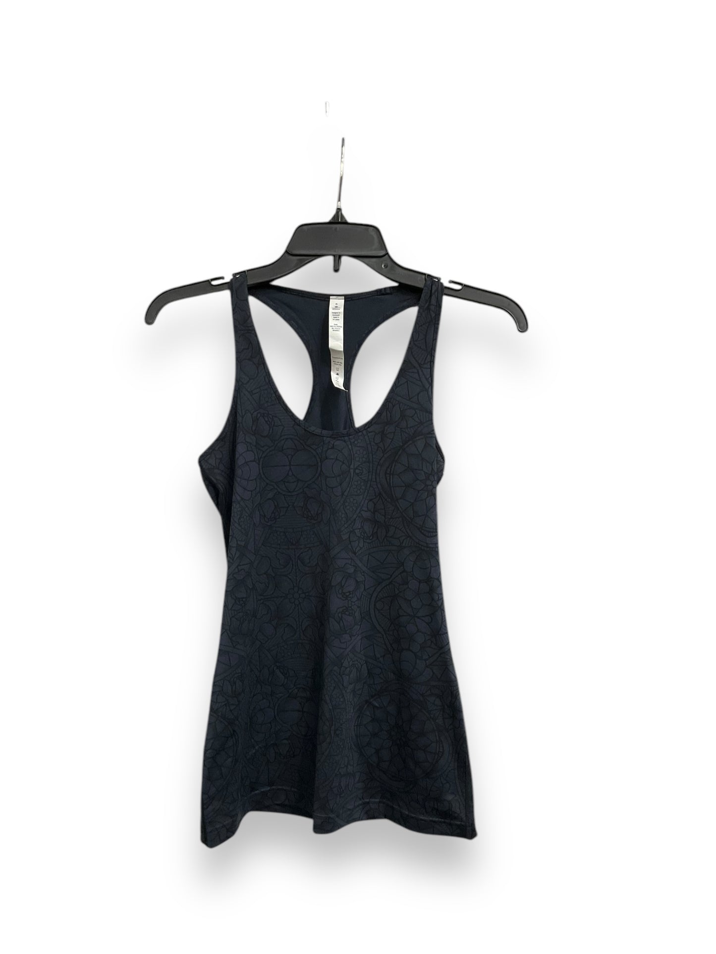 Athletic Tank Top By Lululemon In Navy, Size: 6