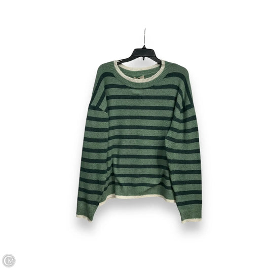 Sweater By Clothes Mentor In Striped Pattern, Size: Xl