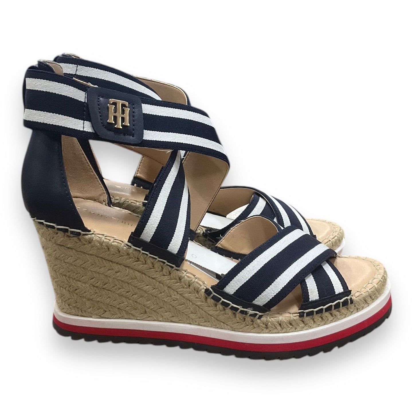 Sandals Heels Wedge By Tommy Hilfiger  Size: 6