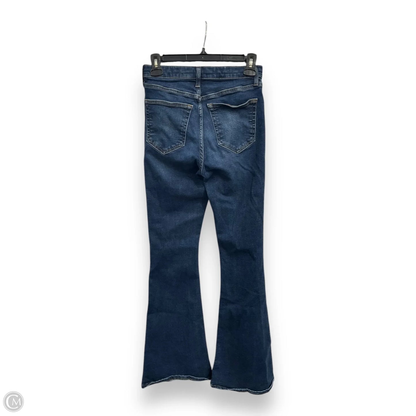 Jeans Flared By Top Shop In Blue Denim, Size: 6