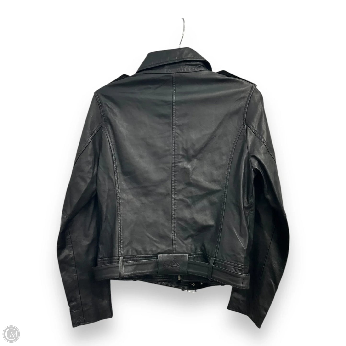 Jacket Leather By Sam Edelman In Black, Size: S