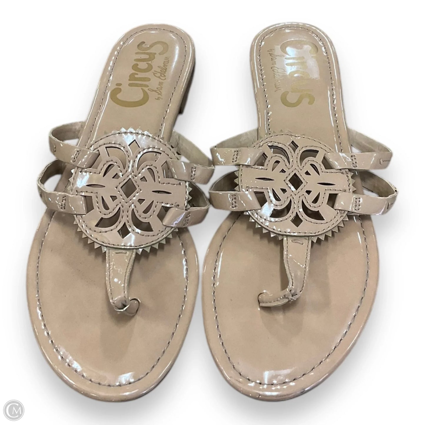 Sandals Flats By Sam Edelman In Tan, Size: 8.5