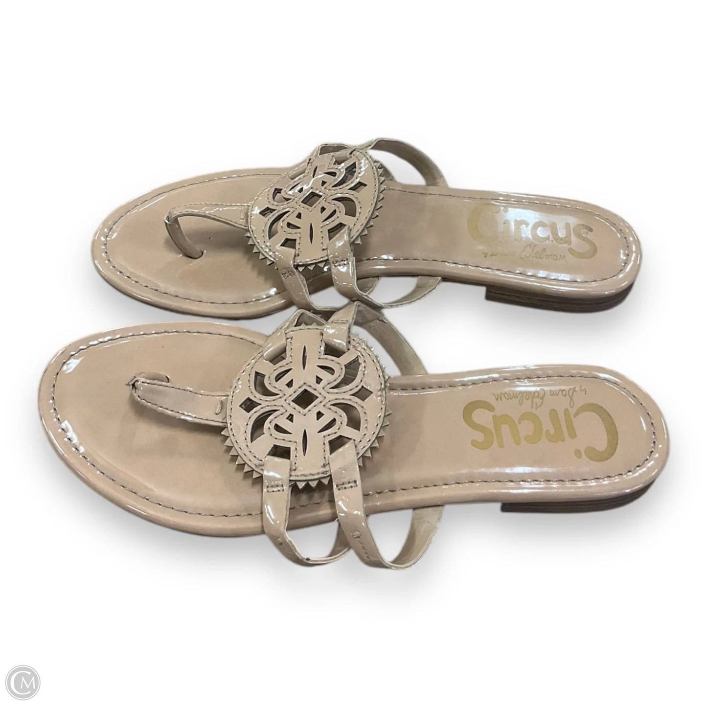 Sandals Flats By Sam Edelman In Tan, Size: 8.5