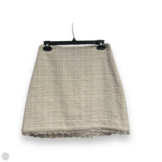 Skirt Mini & Short By Express In Cream, Size: S