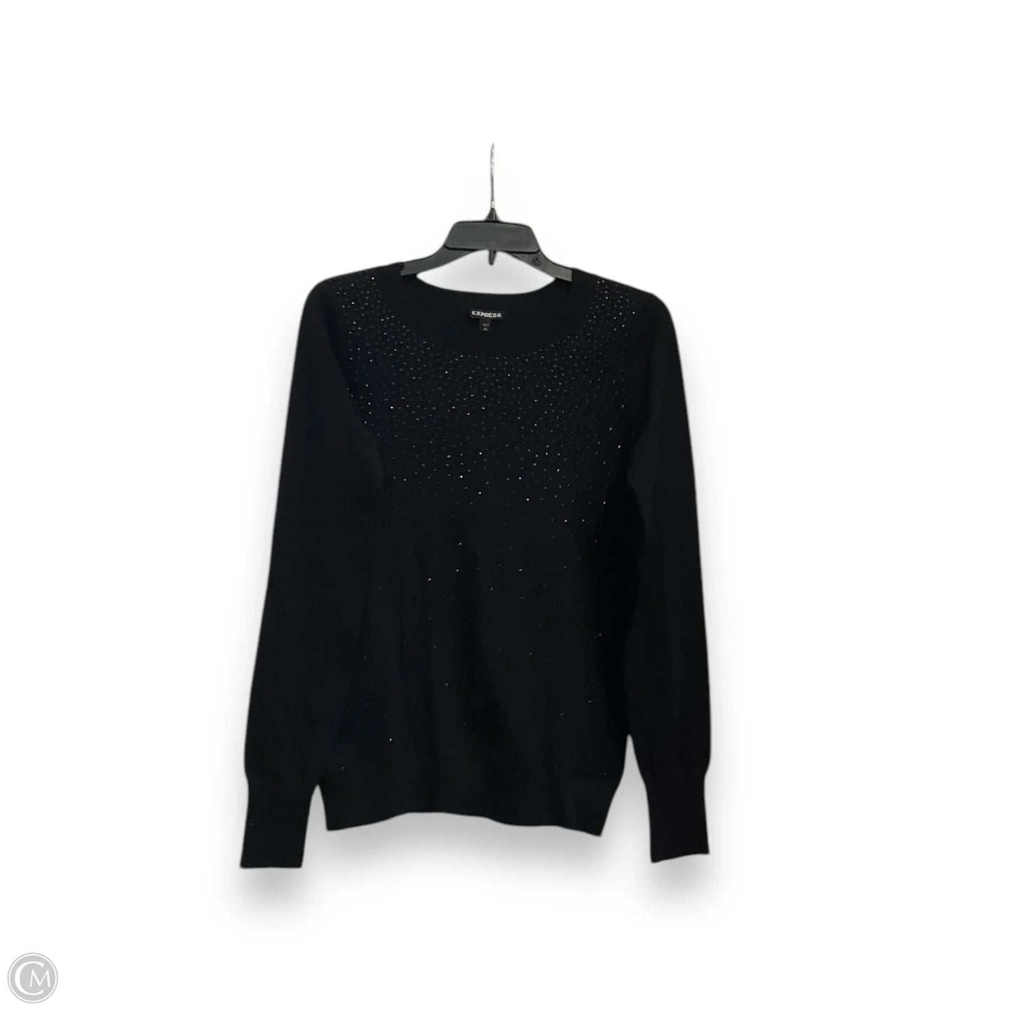 Sweater By Express In Black, Size: M