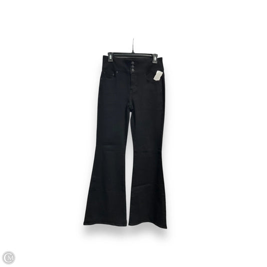 Jeans Flared By American Eagle In Black, Size: 4