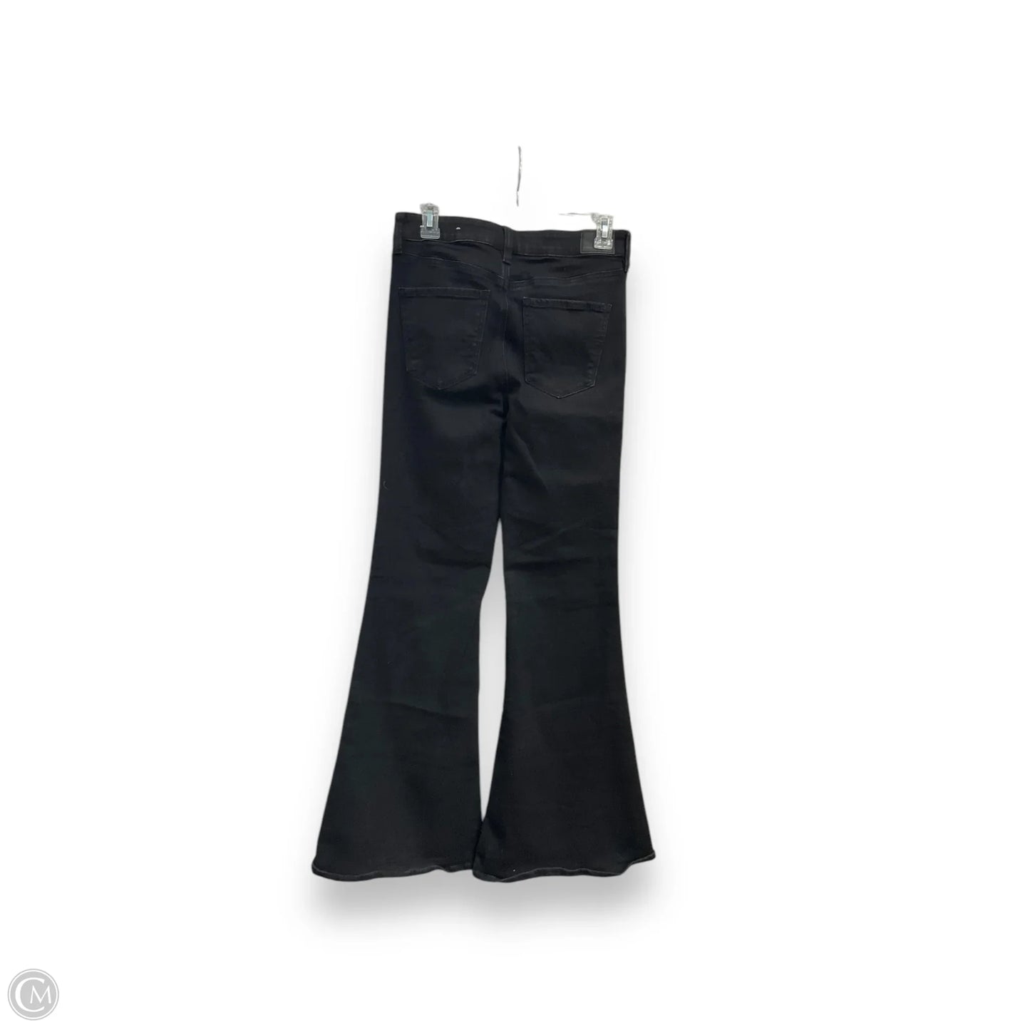 Jeans Flared By American Eagle In Black Denim, Size: 6