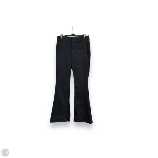 Jeans Flared By Express In Black Denim, Size: 6