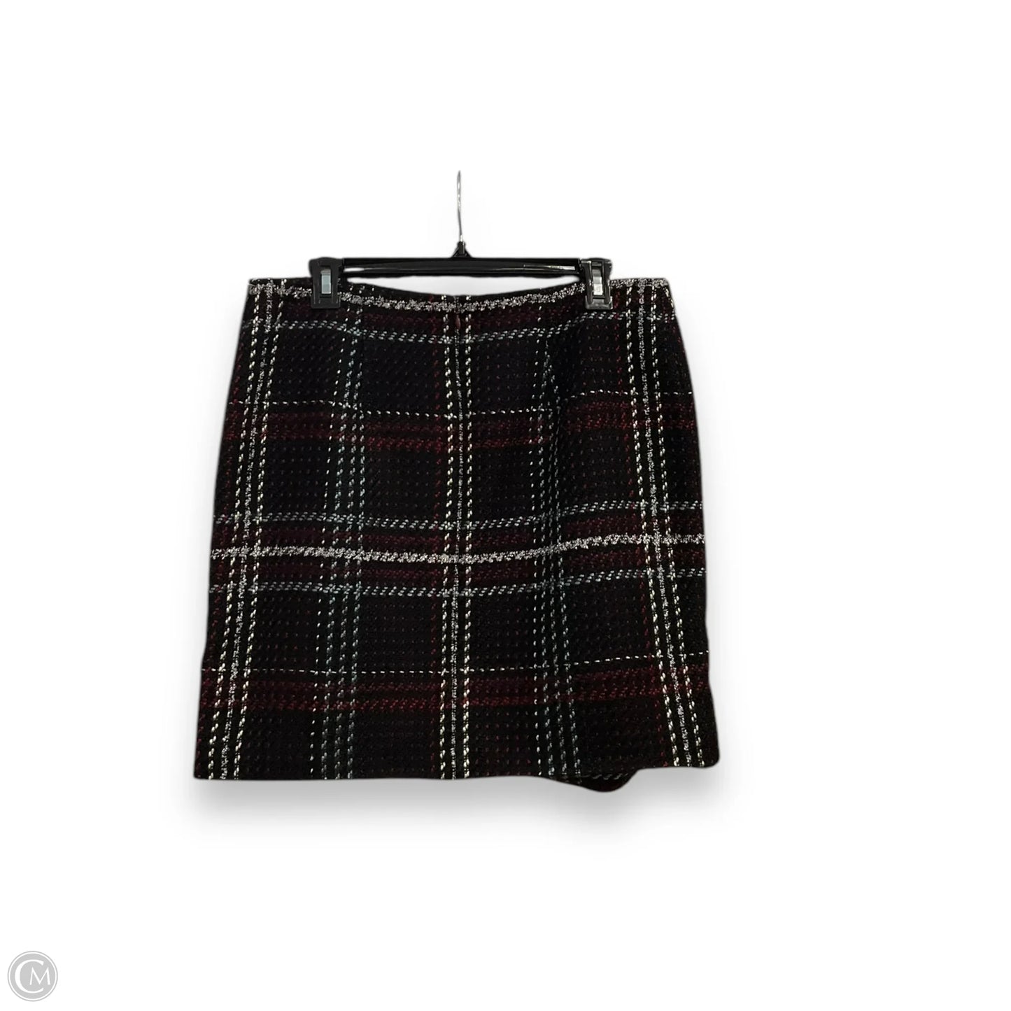 Skirt Mini & Short By White House Black Market In Plaid Pattern, Size: M