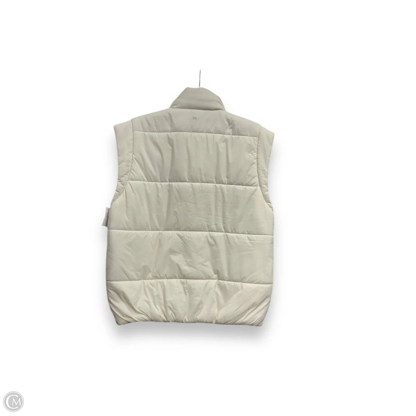 Vest Puffer & Quilted By Dsg Outerwear In Ivory, Size: Xs