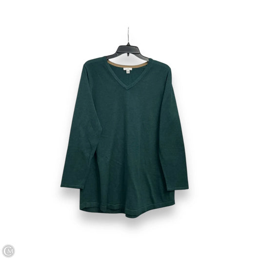 Sweater By J. Jill In Green, Size: L