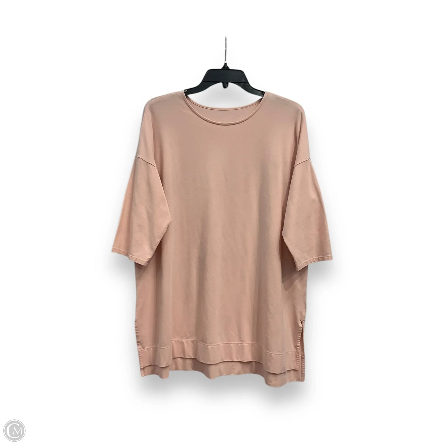 Tunic Short Sleeve By J. Jill In Peach, Size: L