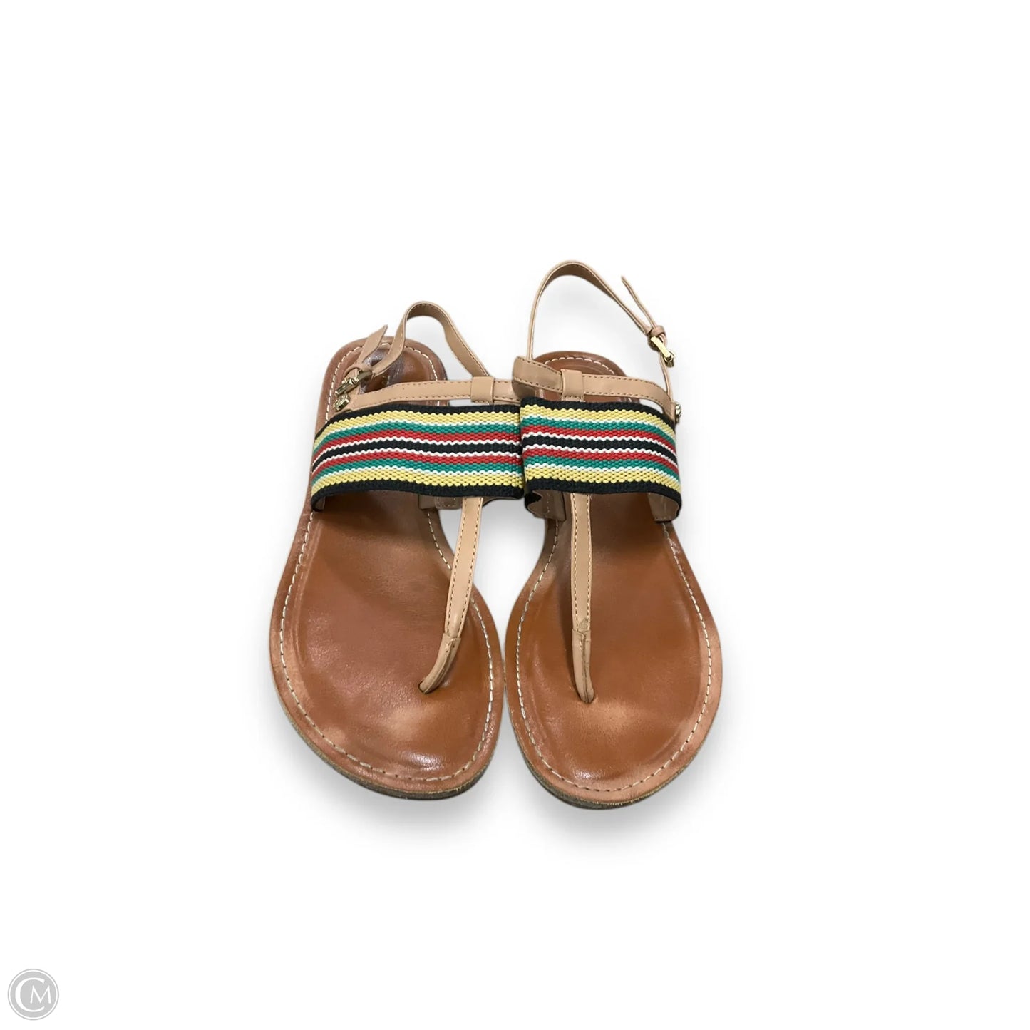 Sandals Flats By Tommy Hilfiger In Tan, Size: 9