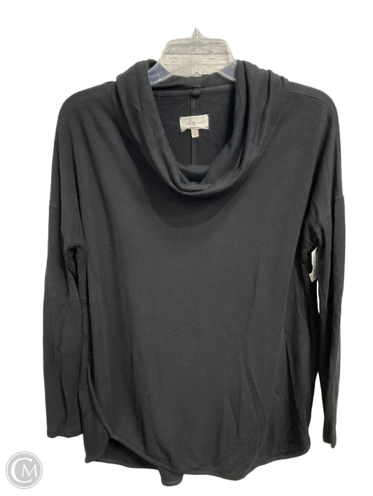 Top Long Sleeve By Lou And Grey In Black, Size: S