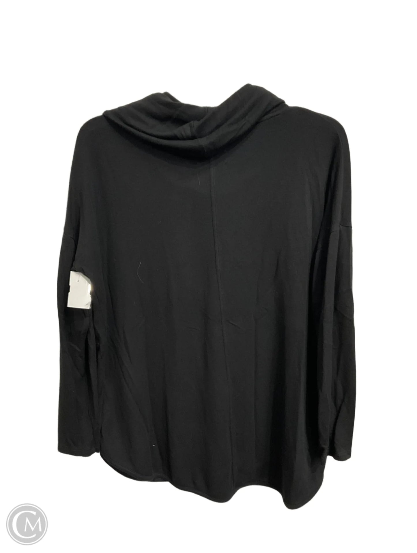 Top Long Sleeve By Lou And Grey In Black, Size: S