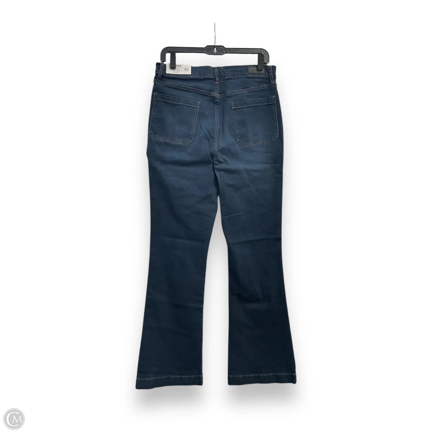 Jeans Flared By Nicole Miller In Blue Denim, Size: 10