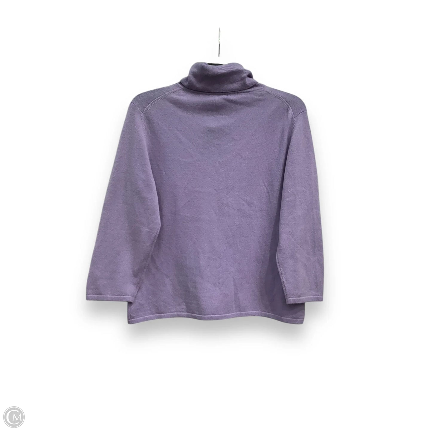 Sweater Cashmere By Alfani In Purple, Size: L