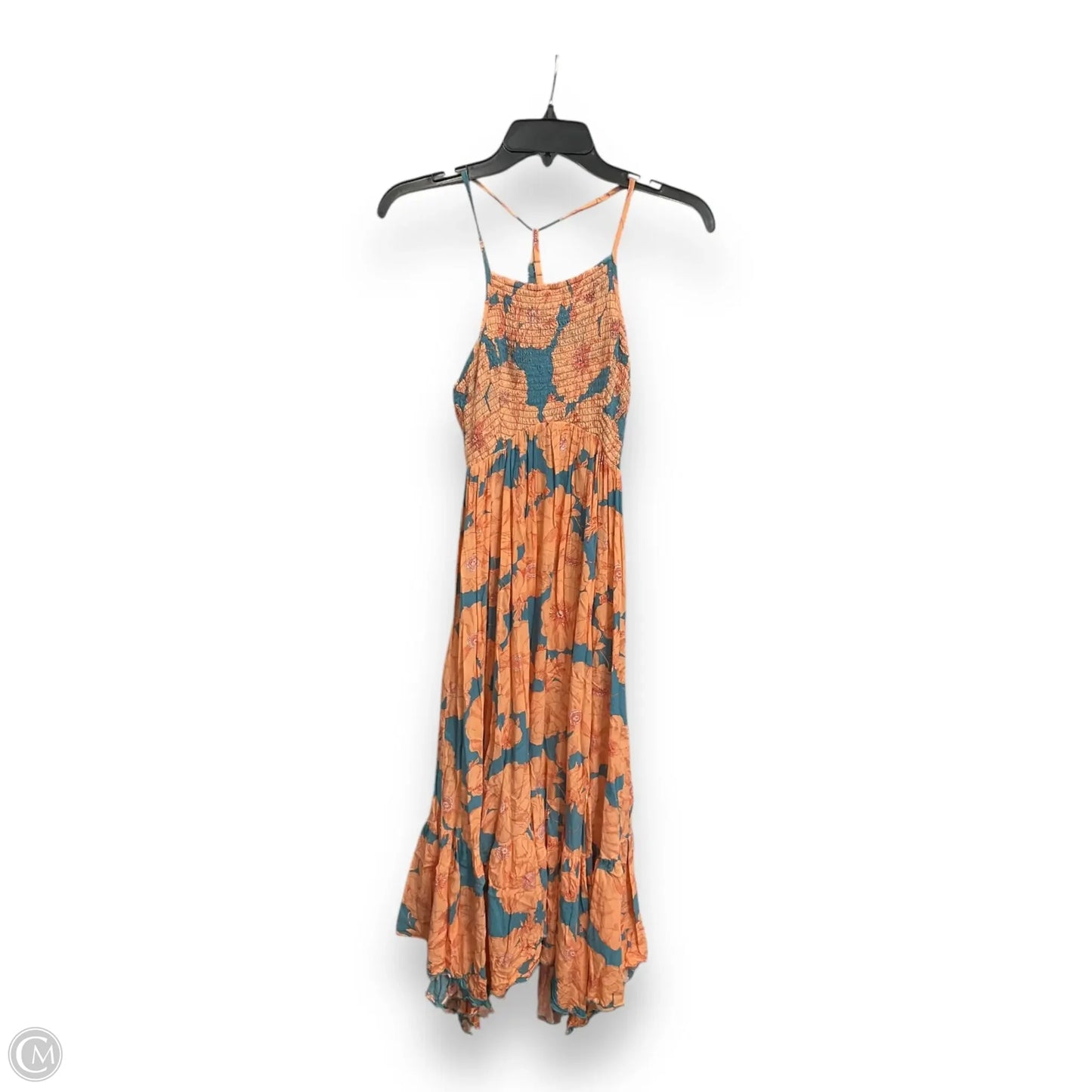 Dress Casual Maxi By Free People In Floral Print, Size: Xs