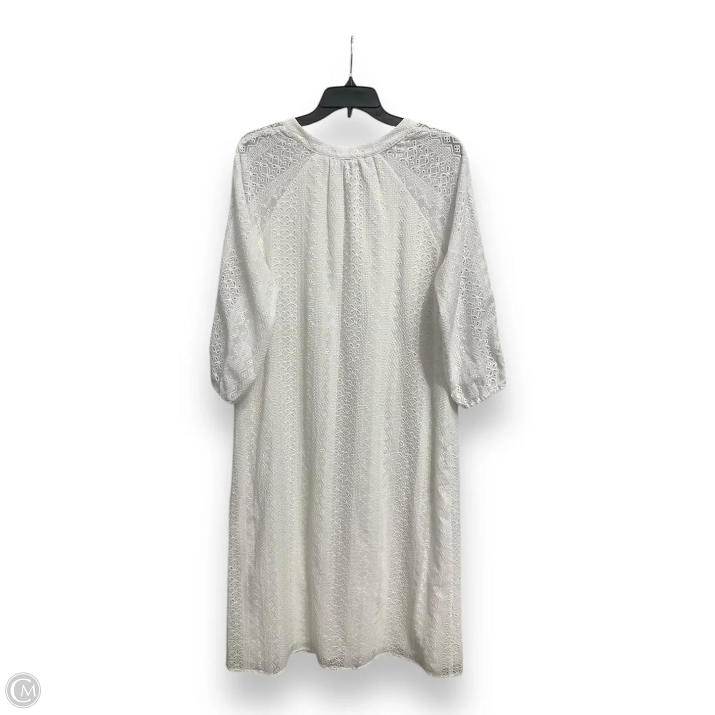 Dress Casual Maxi By Soft Surroundings In White, Size: M