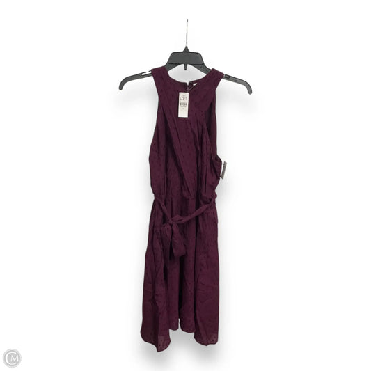 Dress Casual Short By Loft In Purple, Size: S