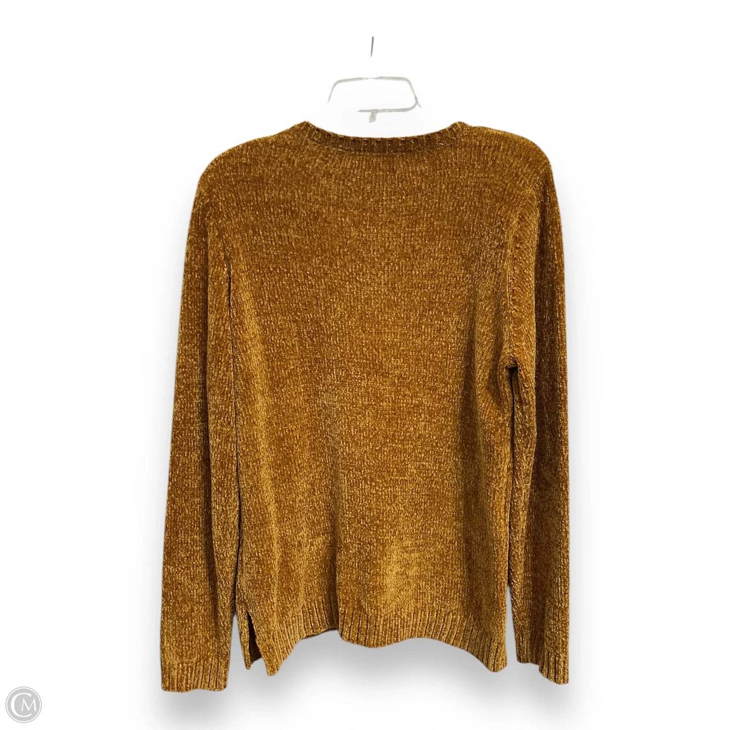 Sweater By Karen Scott In Yellow, Size: Xxl