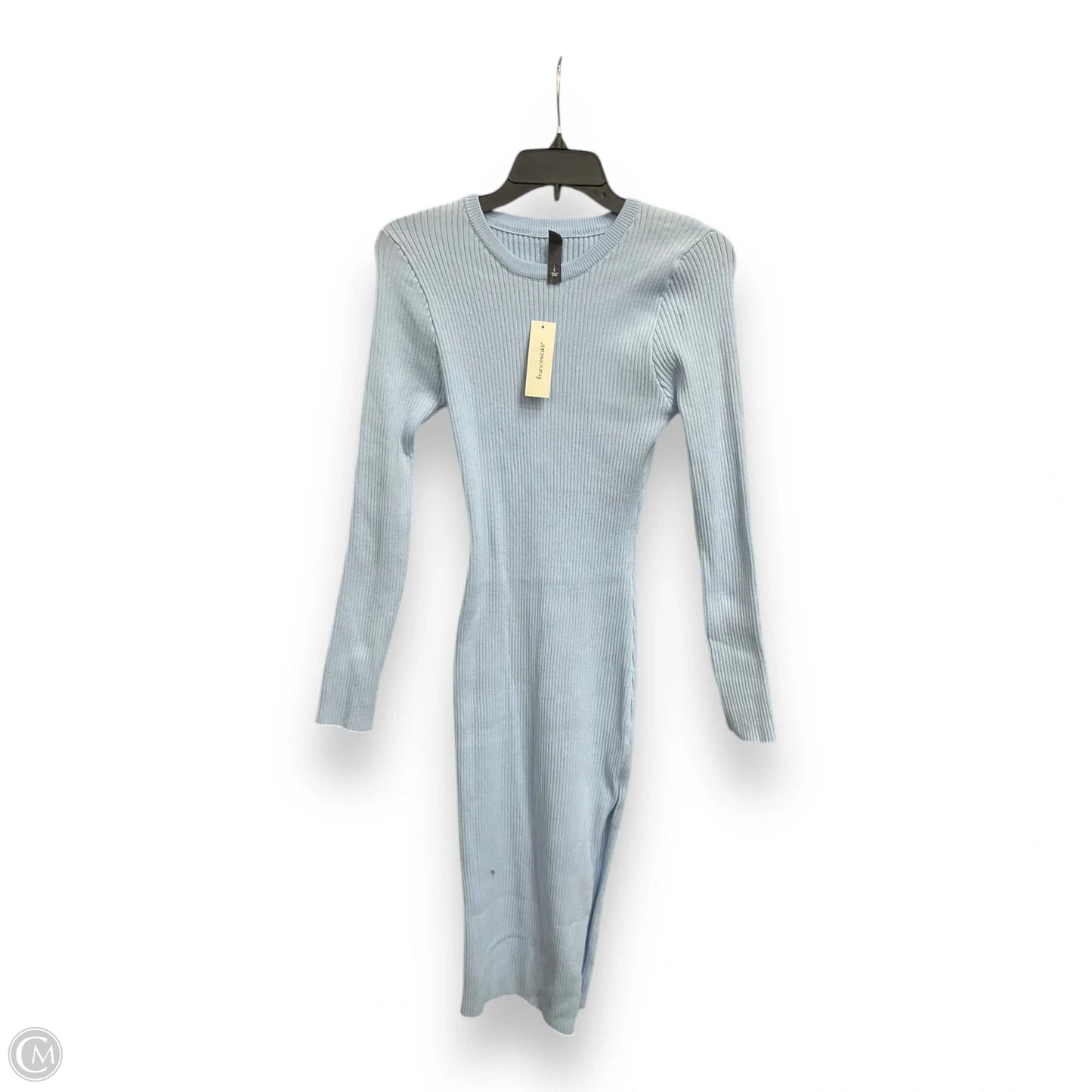 Dress Casual Maxi By Francesca's In Blue, Size: L